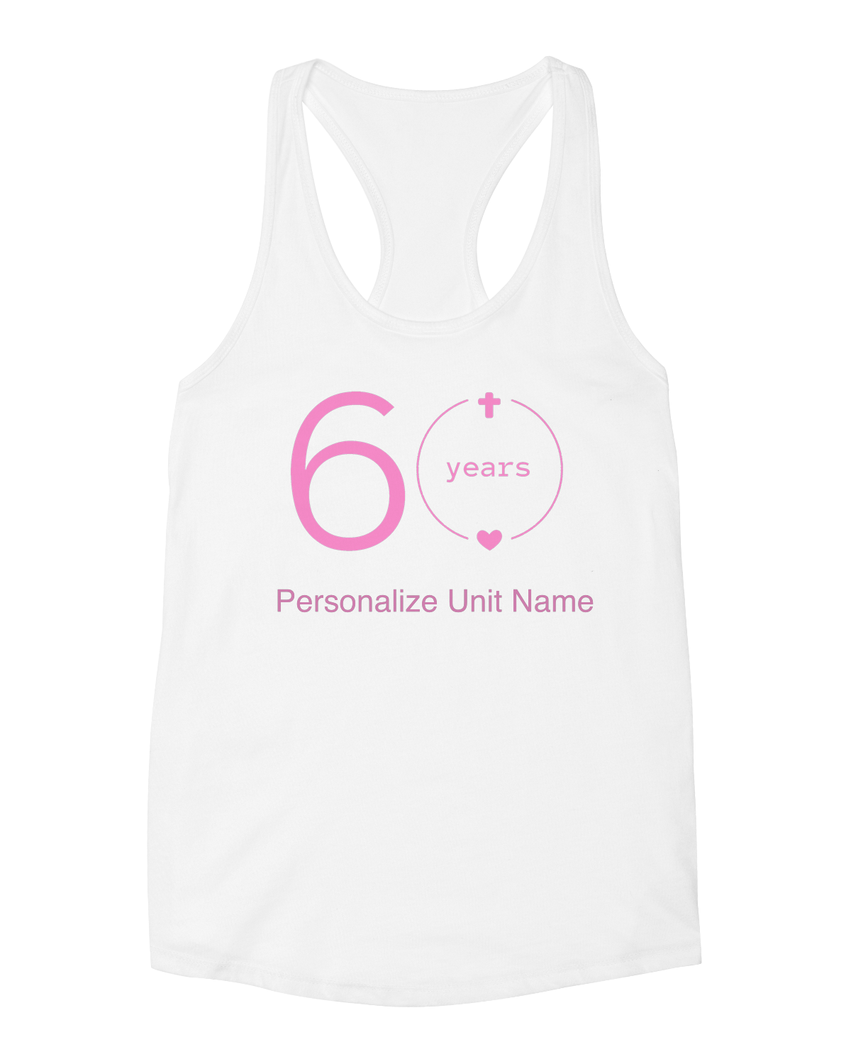 60 Years - Ladies Tank - Personalized