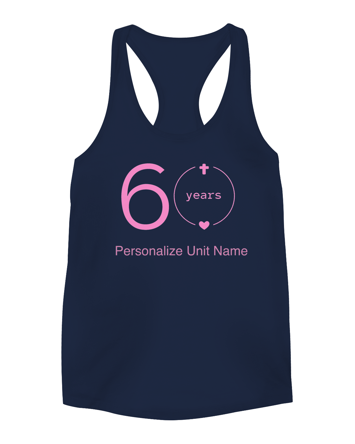 60 Years - Ladies Tank - Personalized