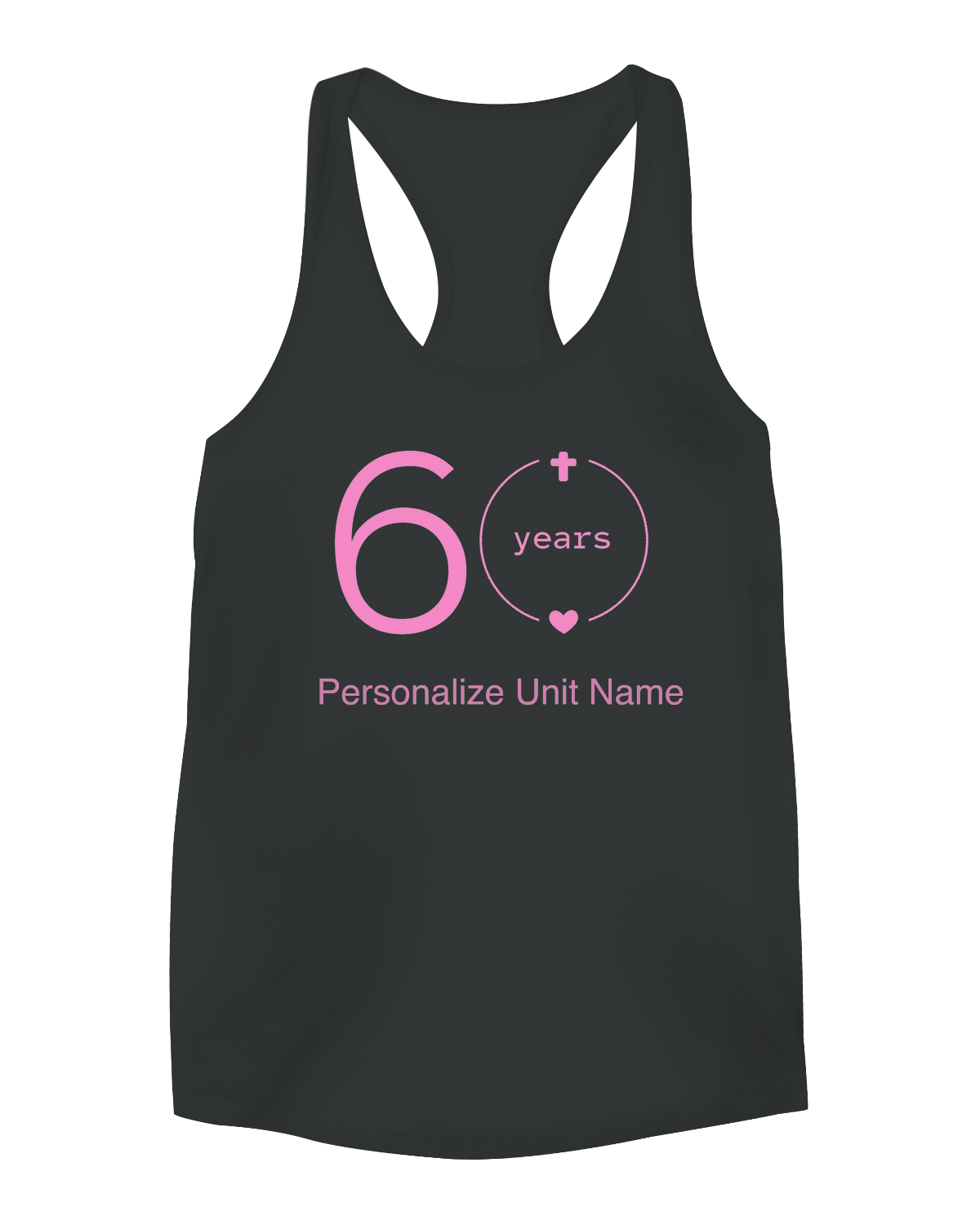 60 Years - Ladies Tank - Personalized