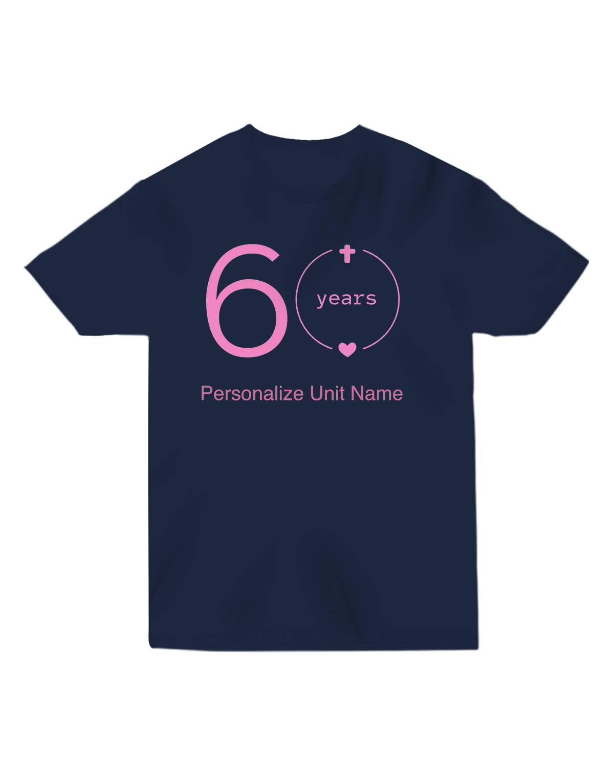 60 Years - Unisex Tee - Personalized