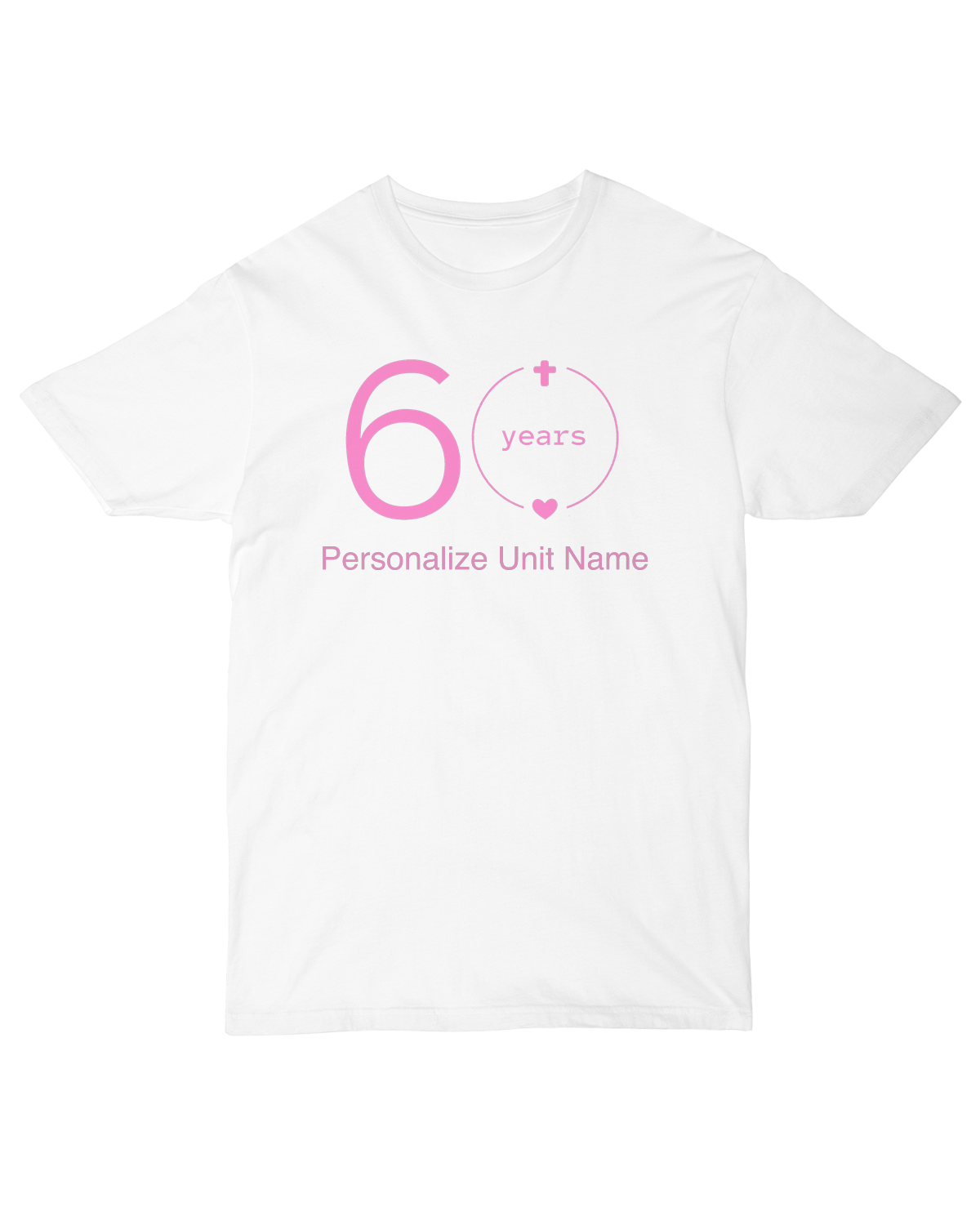 60 Years - Ladies' Classic Boyfriend Tee - Personalized