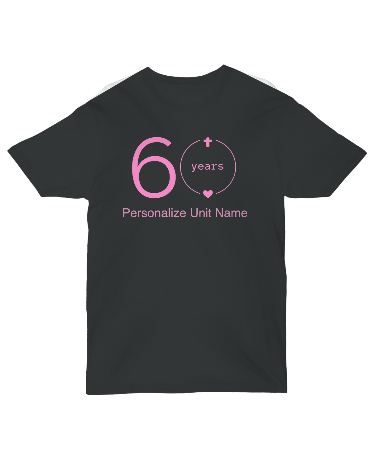 60 Years - Ladies' Classic Boyfriend Tee - Personalized