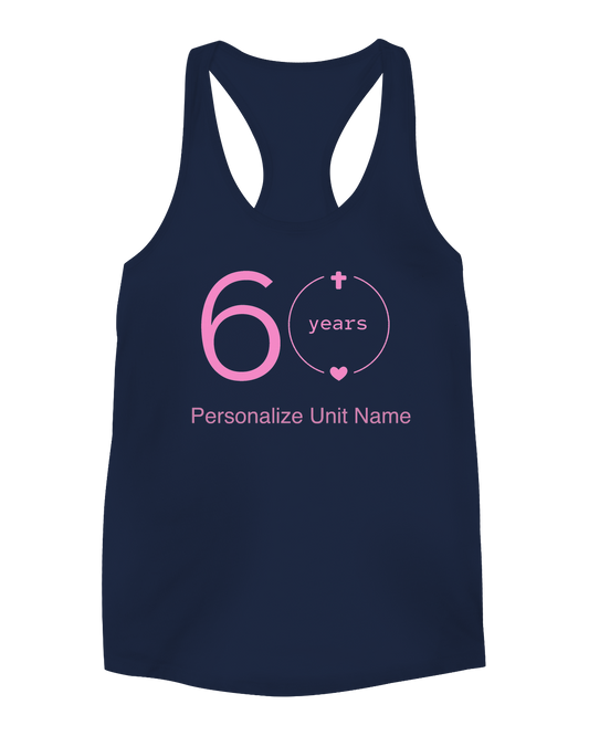 60 Years - Ladies Tank - Personalized